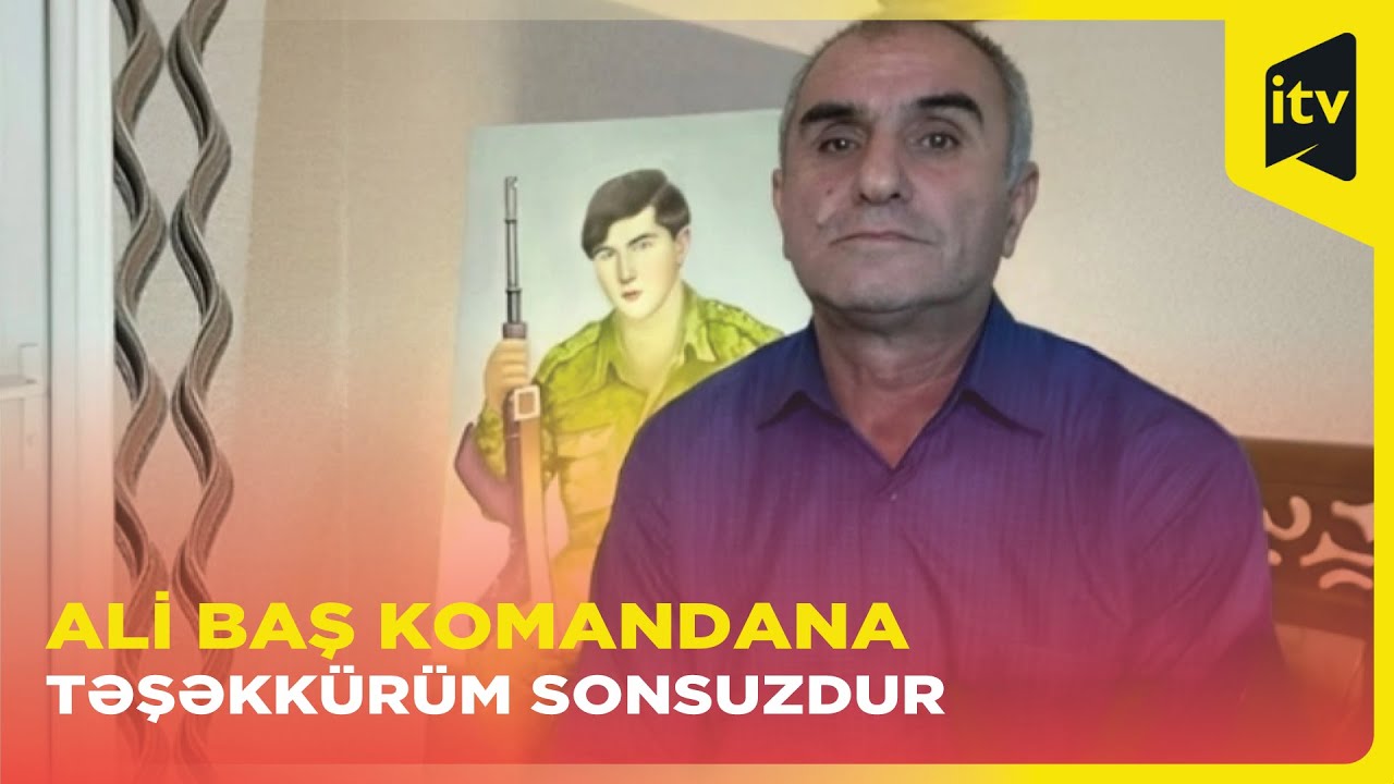 Milli Qəhrəman Natiq Qasımovun qardaşı duyğularını bölüşdü