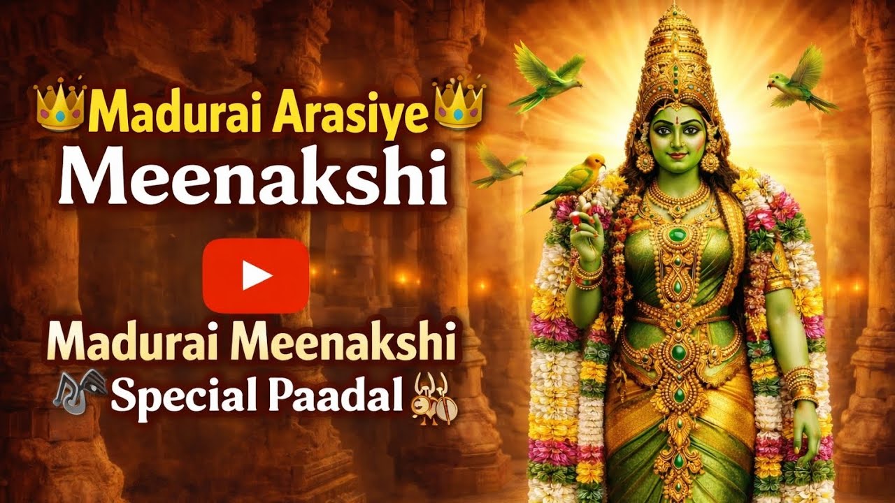 👑 மதுரை அரசியே மீனாட்சி 👑 | 🙏 மதுரை மீனாட்சி சிறப்பு பாடல் 🎶 | Devotional Song