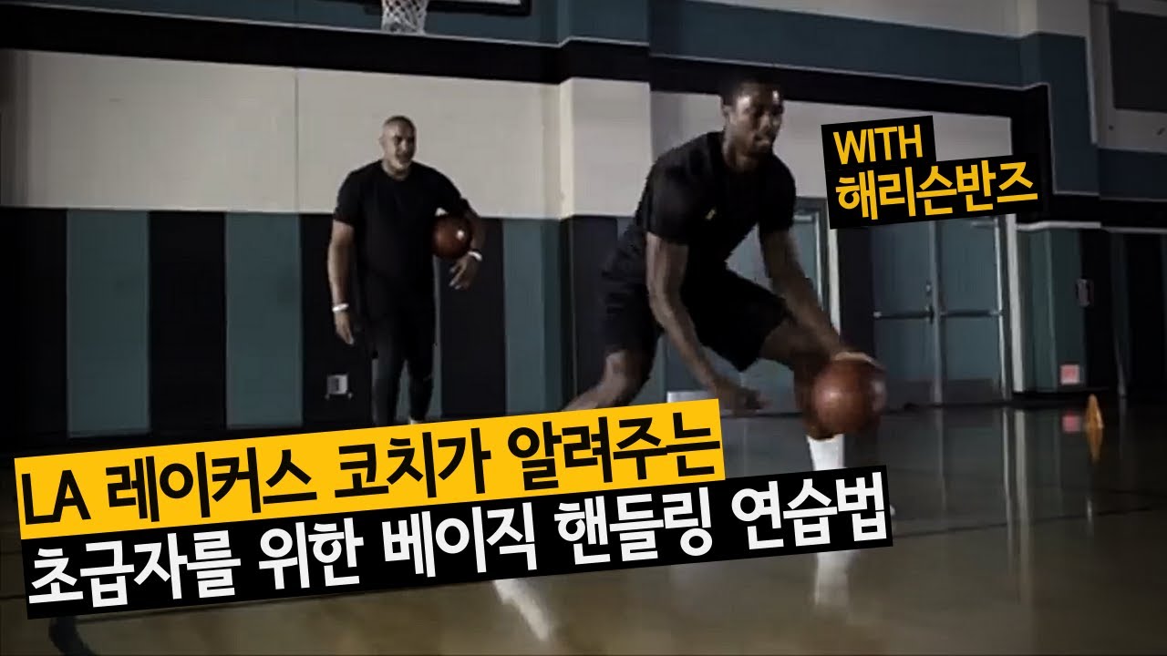 농구 초급자를 위한 베이직 핸들링 연습법(with 해리슨 반즈) | Phil handy x BALLKICKZ