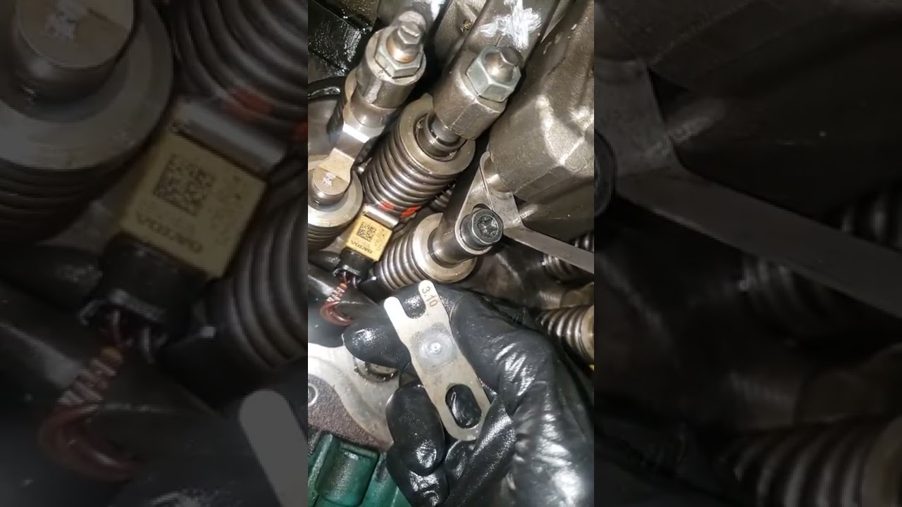 como se calibra motor D13 volvo
