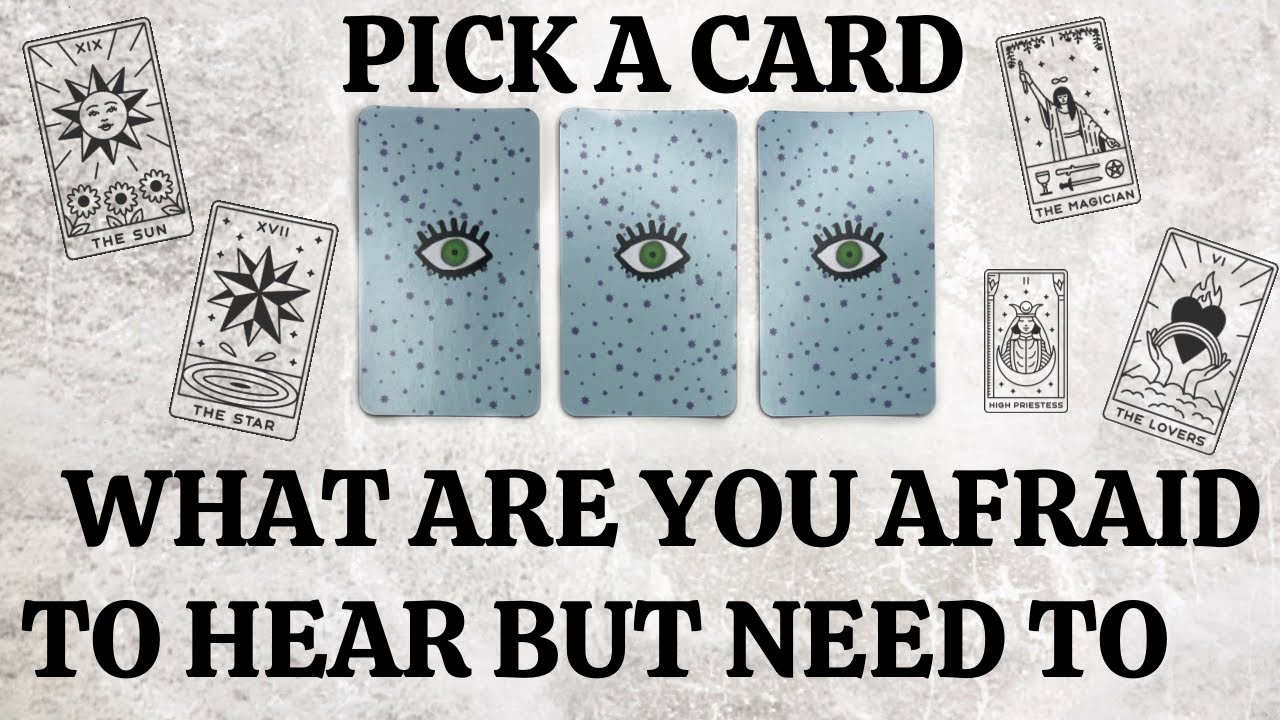 PICK A CARD 🔮 What Are You Afraid To Hear, But Need To? 🫣 Credit: @JessTheINTJ