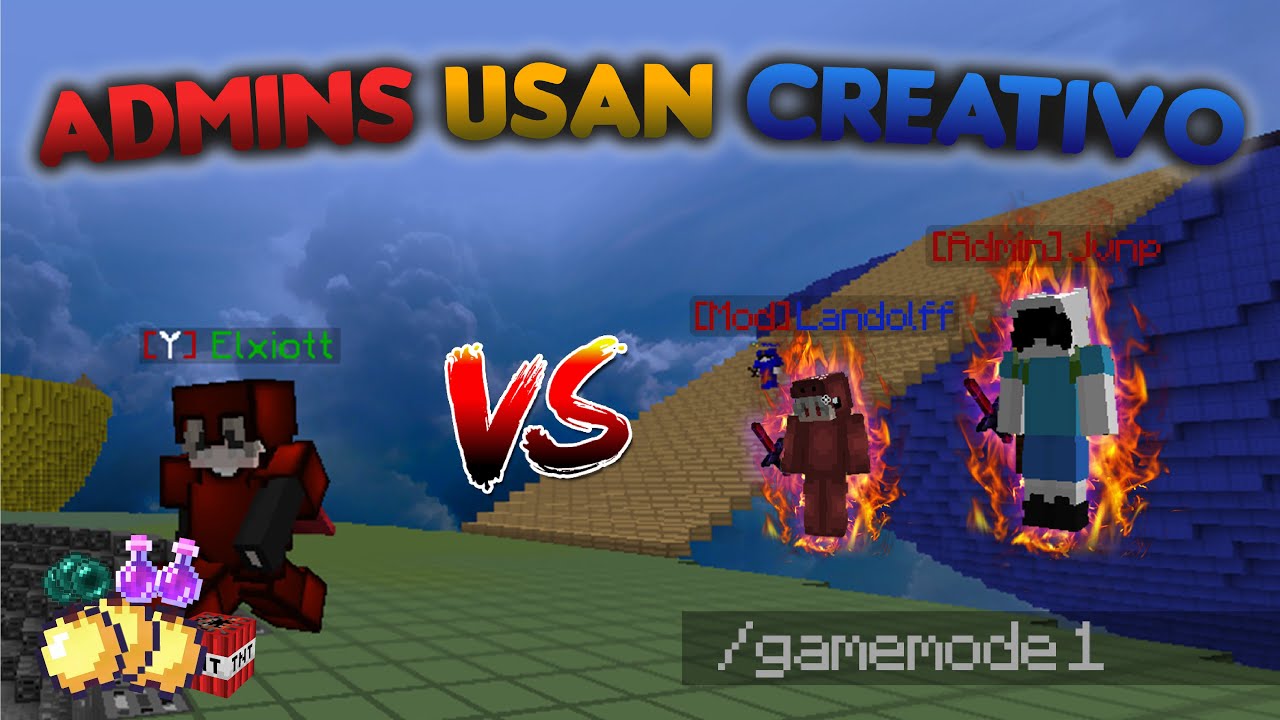ADMIN me hace GUERRA con GAMEMODE 😱| Elxiott Ticocraft