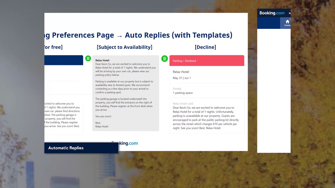 A guide to all things Messaging | Webinar | Booking.com