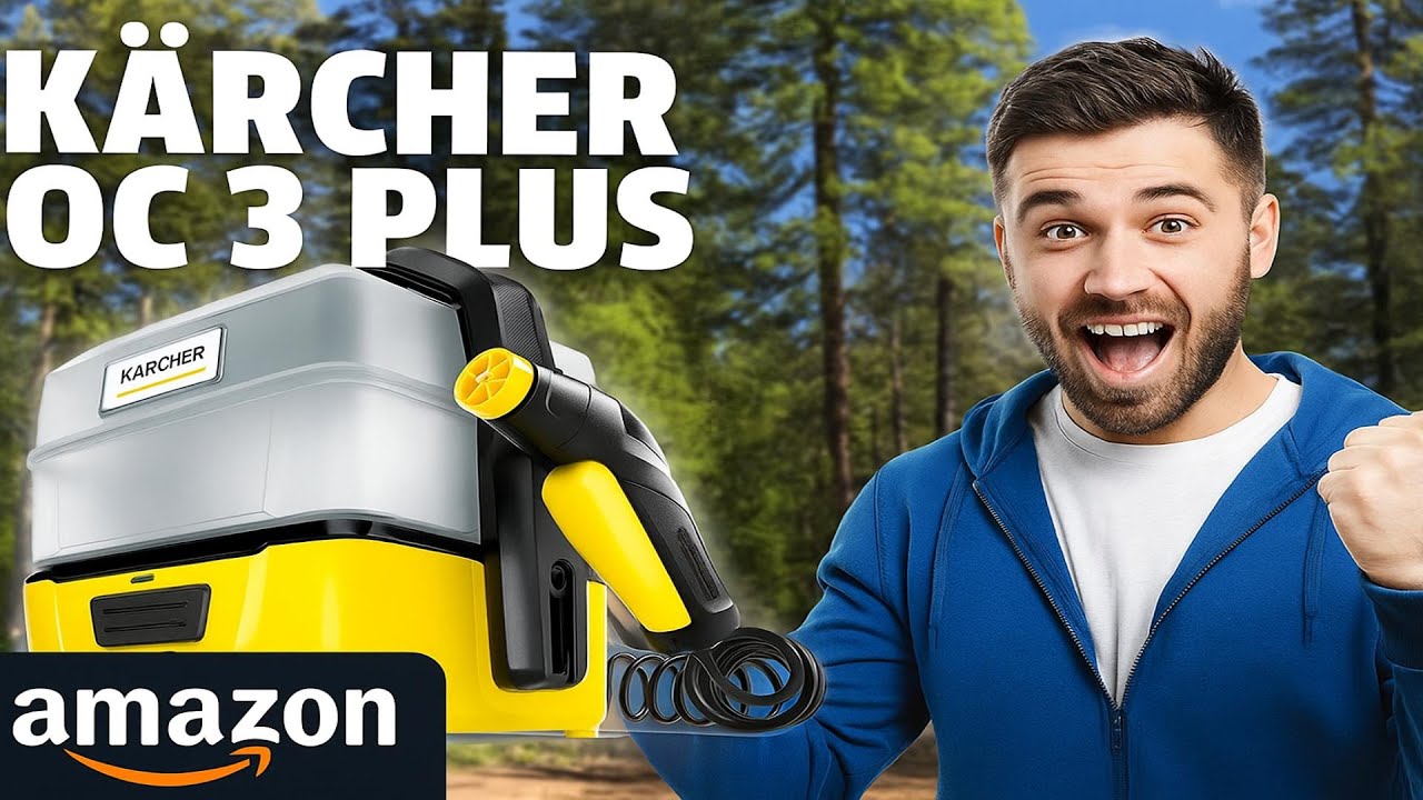 K&auml;rcher OC 3 Plus Review, The Ultimate Portable Cleaner for Outdoors!