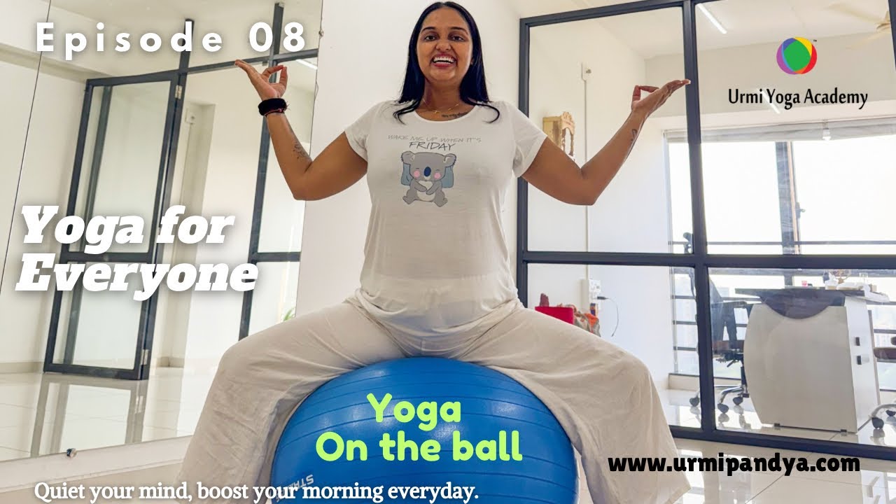 Live Yoga Session-47 Yoga On the ball  | Pregnancy Yoga 7 Months | Yoga with Urmi Pandya
