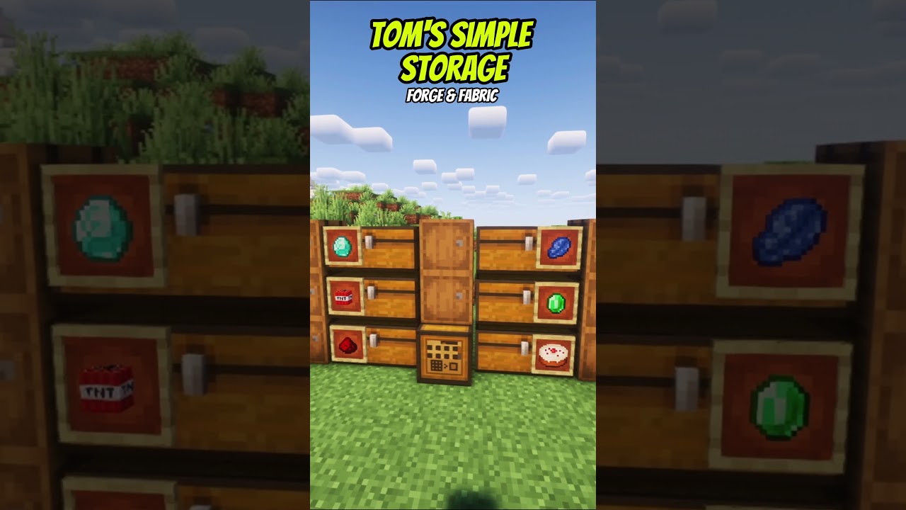Модификация хранилища от Тома &mdash; обязательно попробуйте моды для Minecraft &mdash; часть 23 #minecraftmods