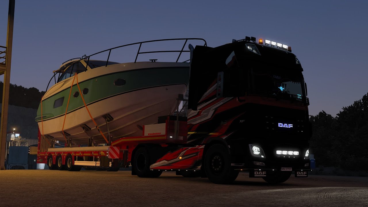 Sporadyczny konwój na sim 2 PORT-TRANS