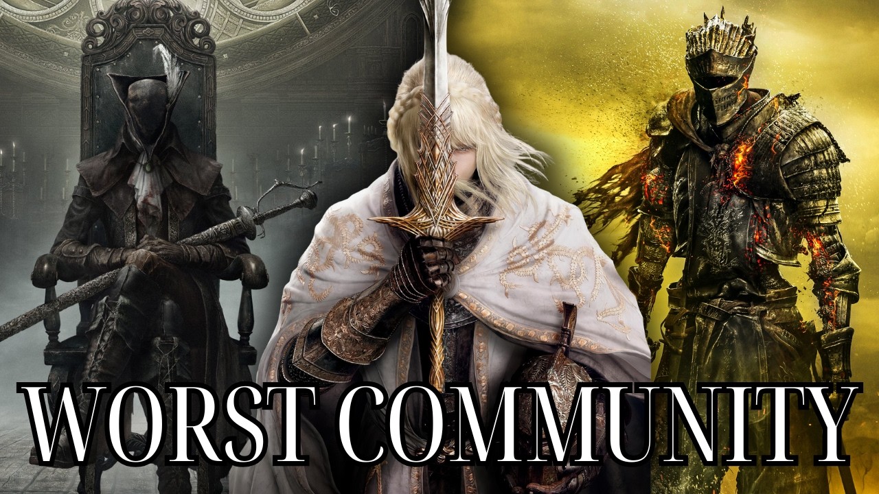 В какой игре серии Souls самое худшее сообщество?