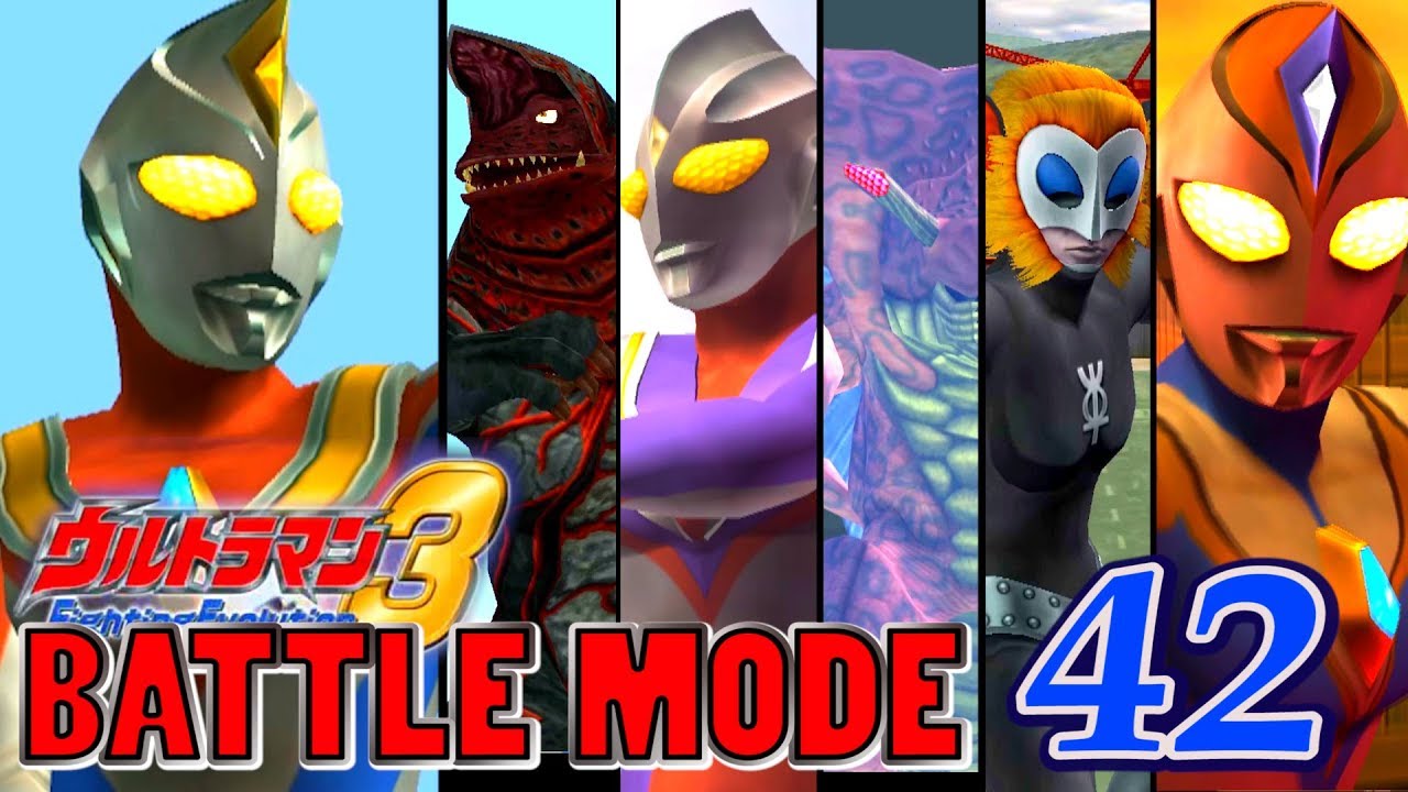 Ultraman FE3 - Battle Mode Part 42 - Ultraman Dyna (Flash Type)1080p HD 60fps