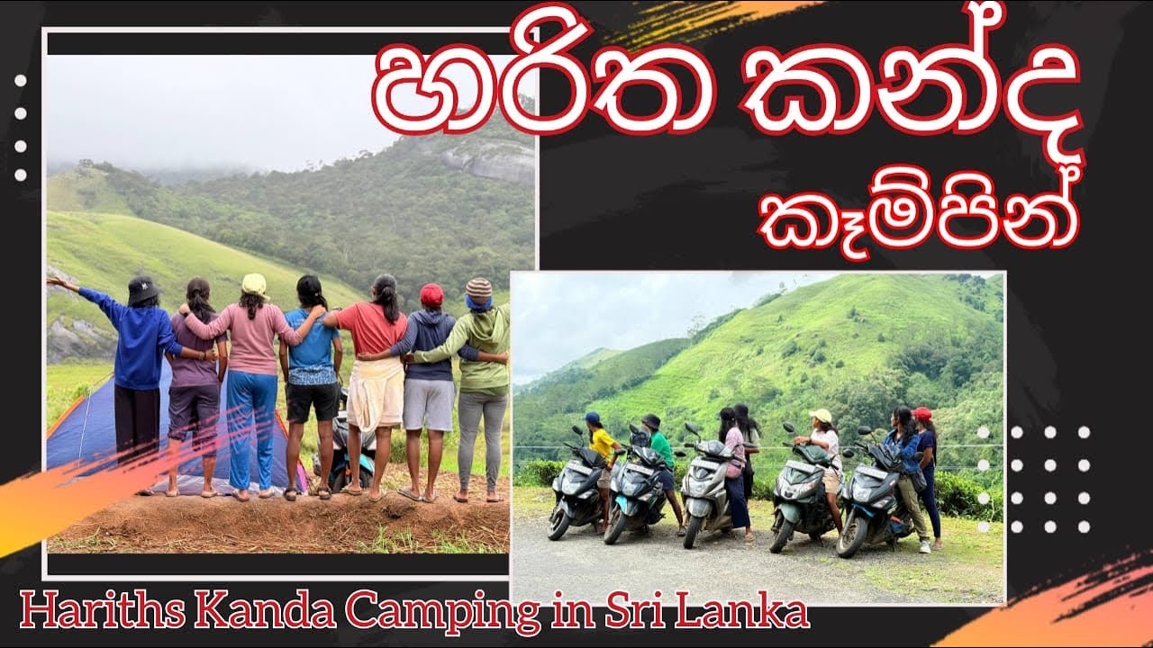 🌄 Haritha Kanda Camping in Sri Lanka| A Breathtaking Hike in Bogawanthalawa | හරිත කන්ද කෑම්පින් 