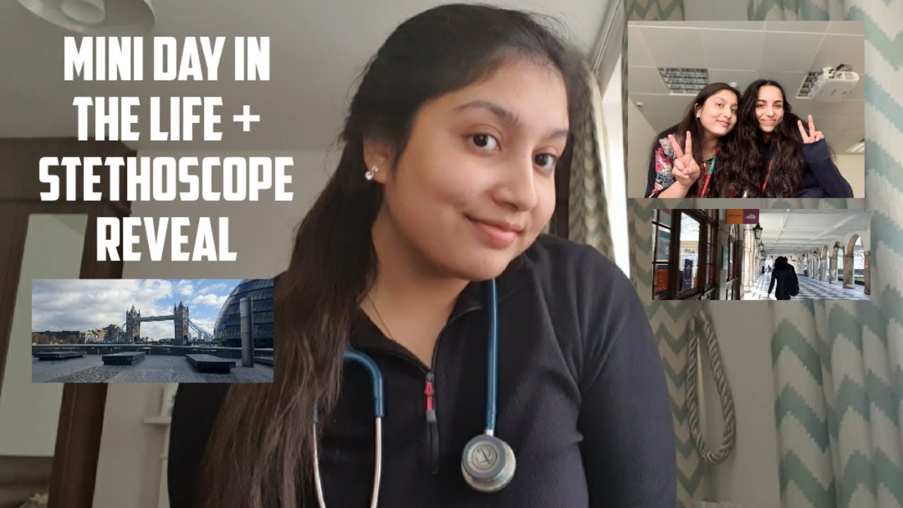 VLOG SERIES: A mini DAY IN THE LIFE + my STETHOSCOPE REVEAL | mygktmonologues