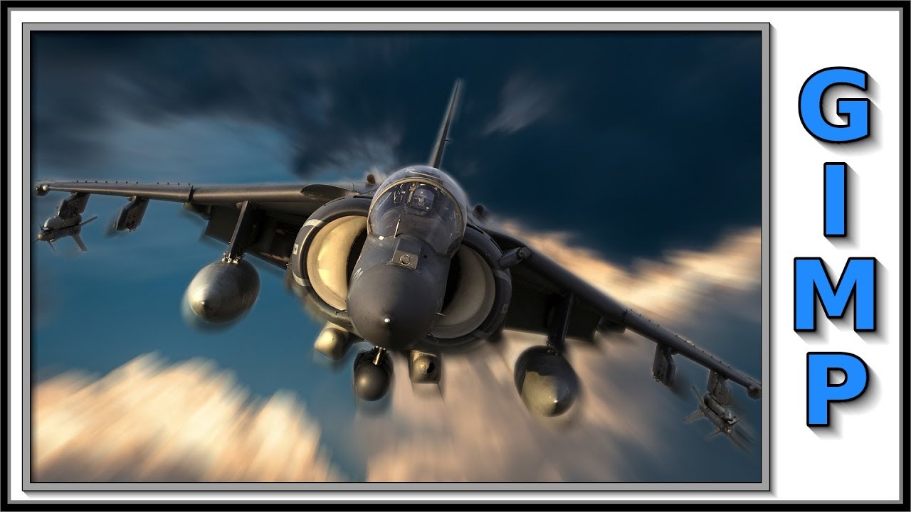 Gimp: Motion Blur Zoom Effect