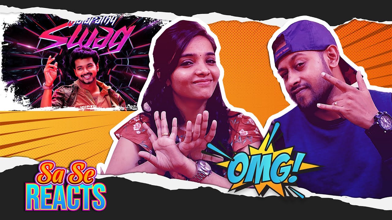 Thalapathy Swag REACTION | Thalapathy Vijay Birthday Special Mashup 2021 | MUMBAI TAMIL COUPLE