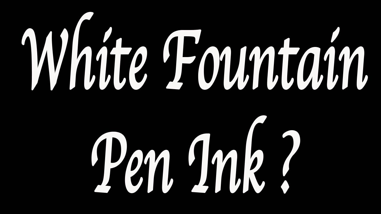 De Atramentis Document White Fountain Pen Ink #fountainpenink #fountainpens
