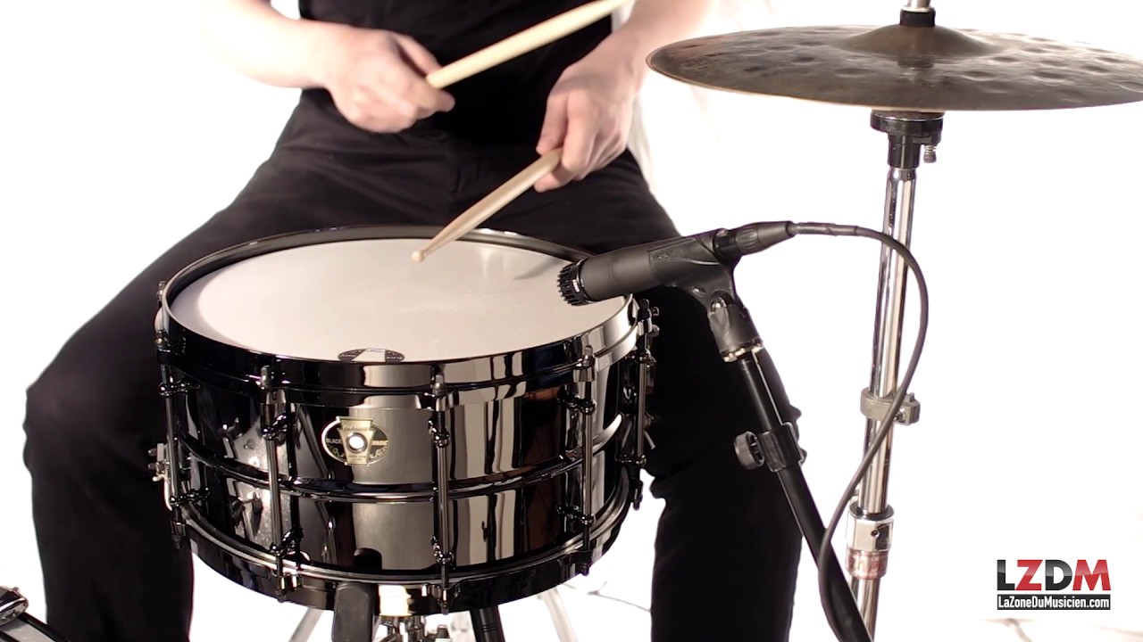 Caisses claires BLACK MAGIC de LUDWIG.