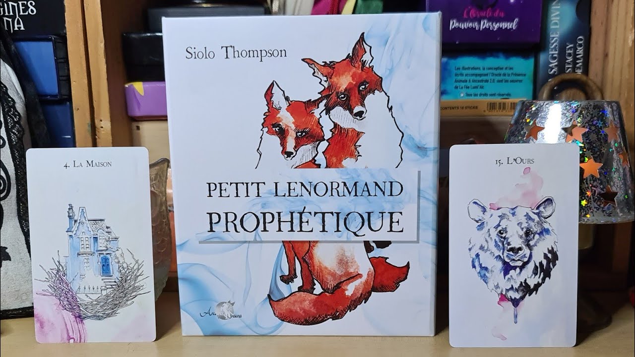 Petit Lenormand  Prophétique de Siolo Thompson chez Arcana Sacra