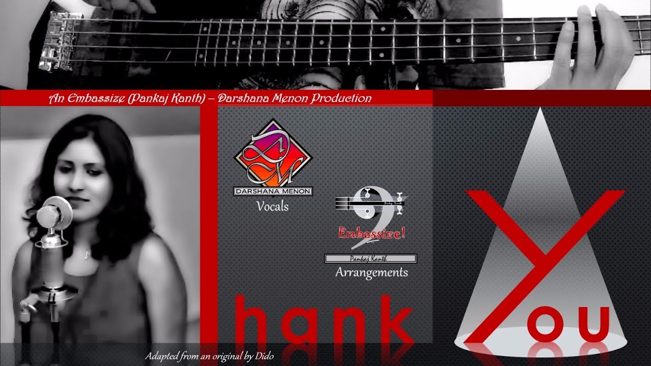 Dido - Thank You | Cover by Darshana Menon