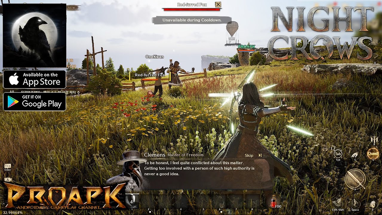 NIGHT CROWS Gameplay Android / iOS / PC (Official Launch)