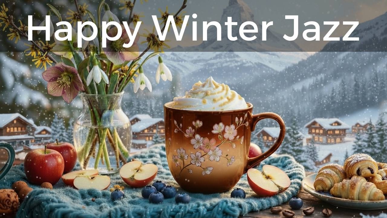 Happy Winter Jazz ~ Positive Morning Jazz Cafe & Bossa Nova Instrumental Music for Study, Work