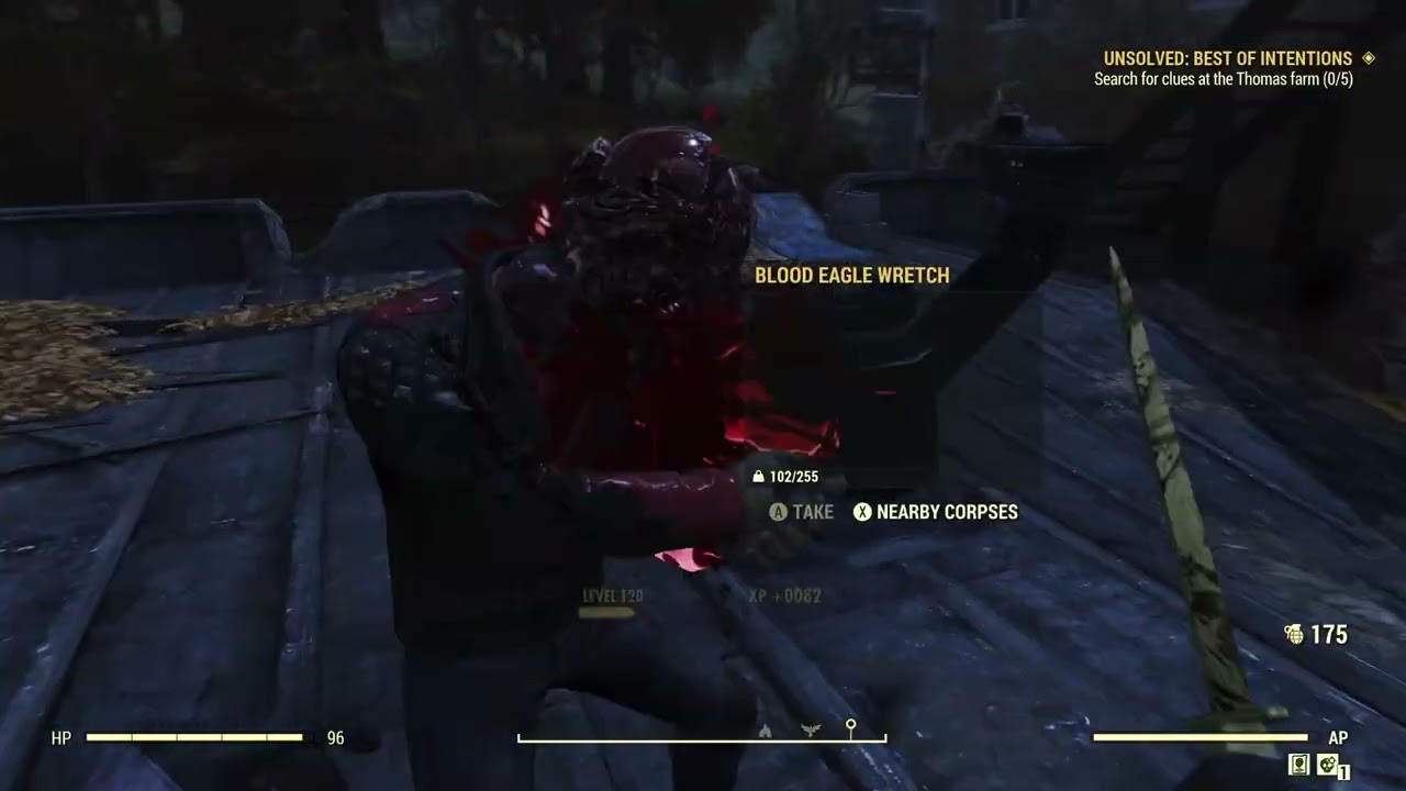 Fallout 76 | Knife Fights against Blood Eagles in Summersville