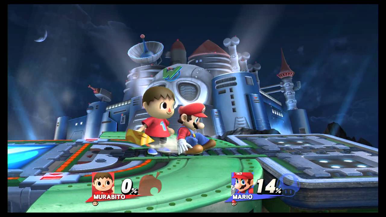 SSBWiiU Pac-man & Villager combos 【スマブラWiiU パックマン むらびと 即死コンボ】