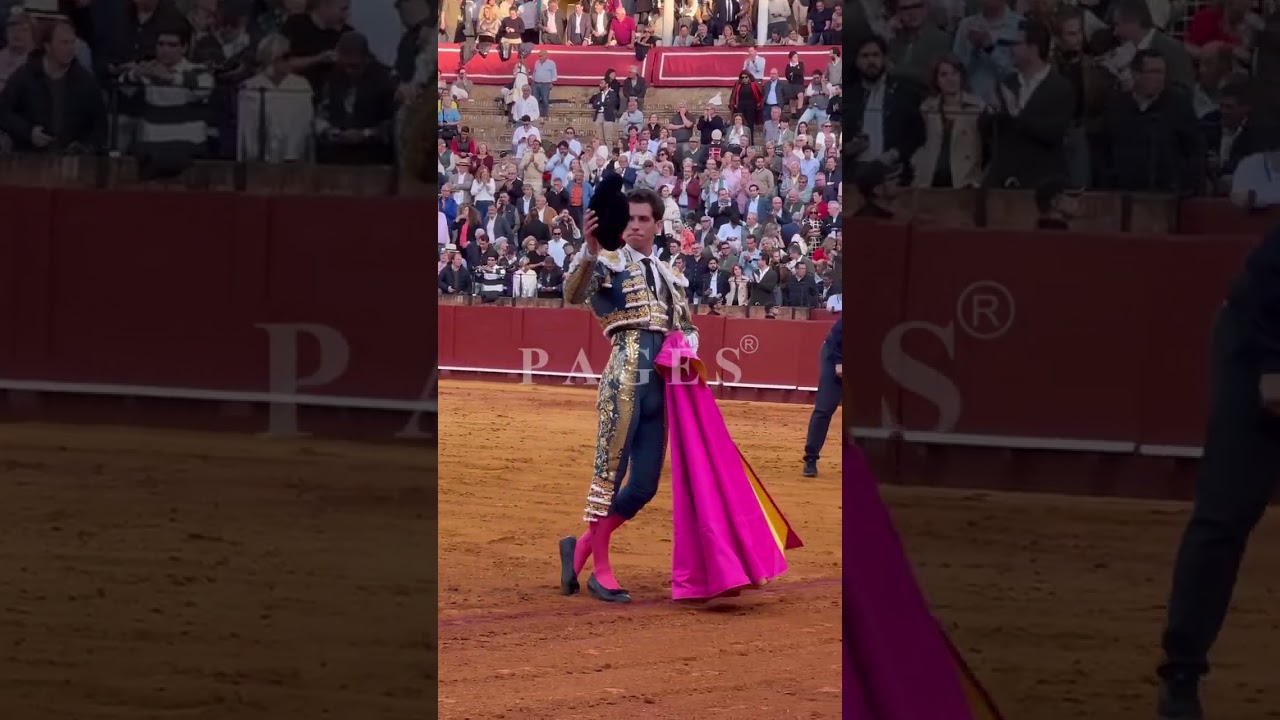 SEVILLA 2025 -5ta de abono | Ovaci&oacute;n para Gin&eacute;s Mar&iacute;n en el 3er toro de la tarde -Mi&eacute;rcoles 30/04/25