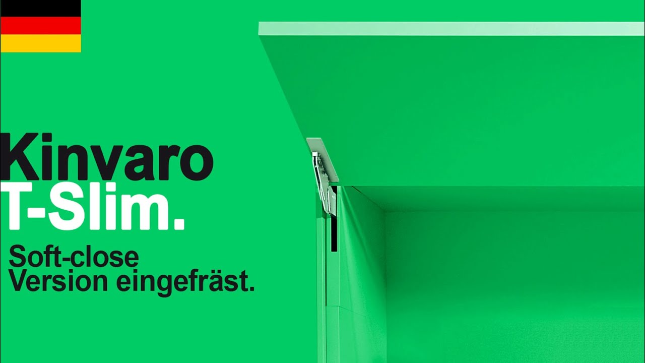 GRASS KINVARO T-Slim Soft-close eingefräste Variante