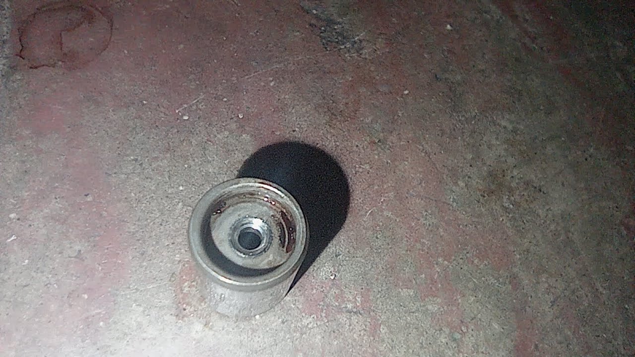 taquete desgastado y contaminado de optra