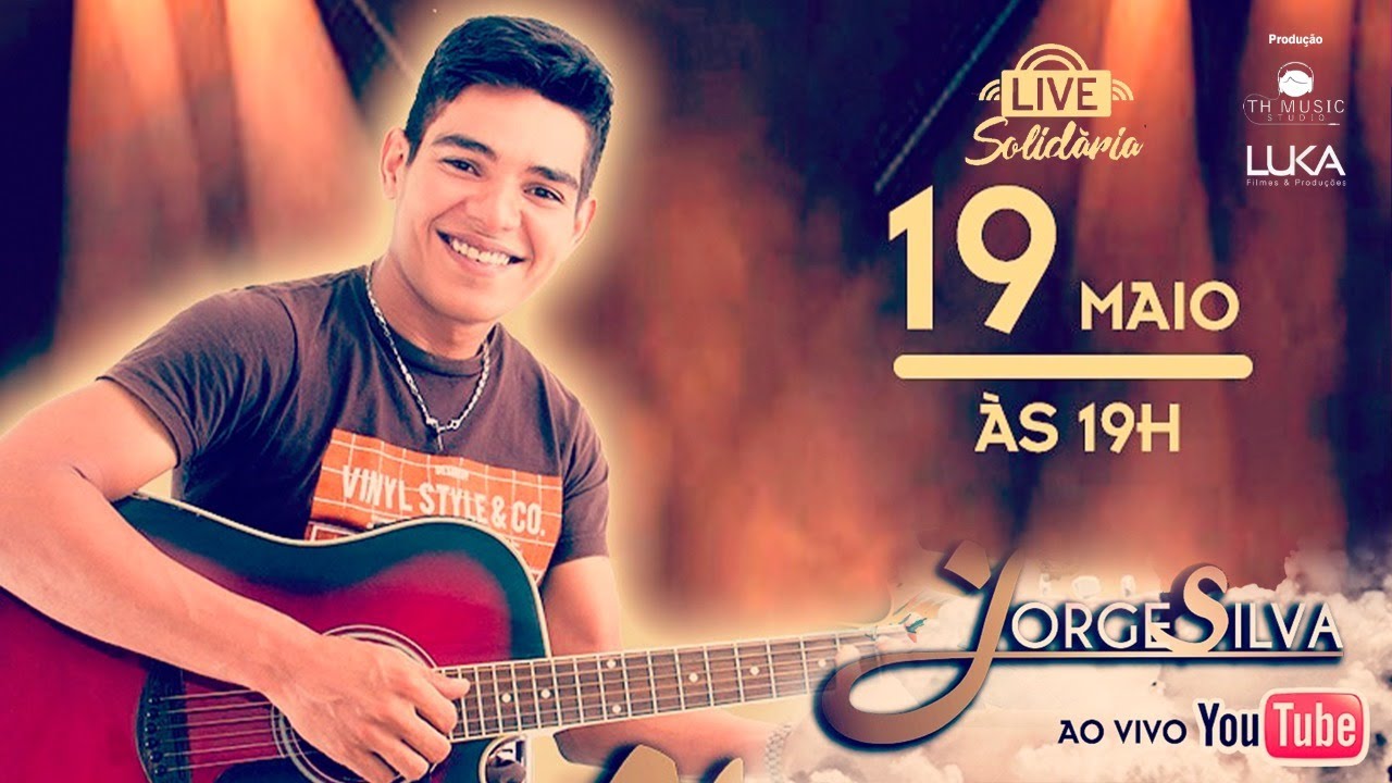 Jorge Silva - Live Solid&aacute;ria - #FiqueEmCasa #CanteComigo