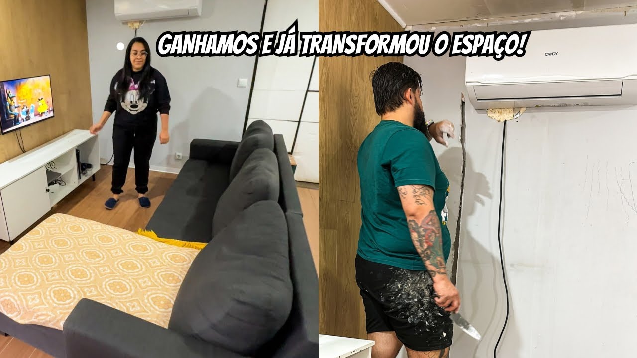 MAIS UMA MUDANÇA +GANHAMOS UM SOFÁ 😱