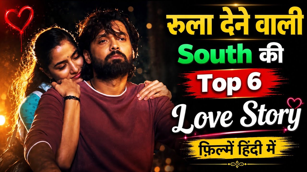 Top 6 South Movie Love Story | Best Love Story Movie South Indian Hindi Dubbed | Hindi Plus 