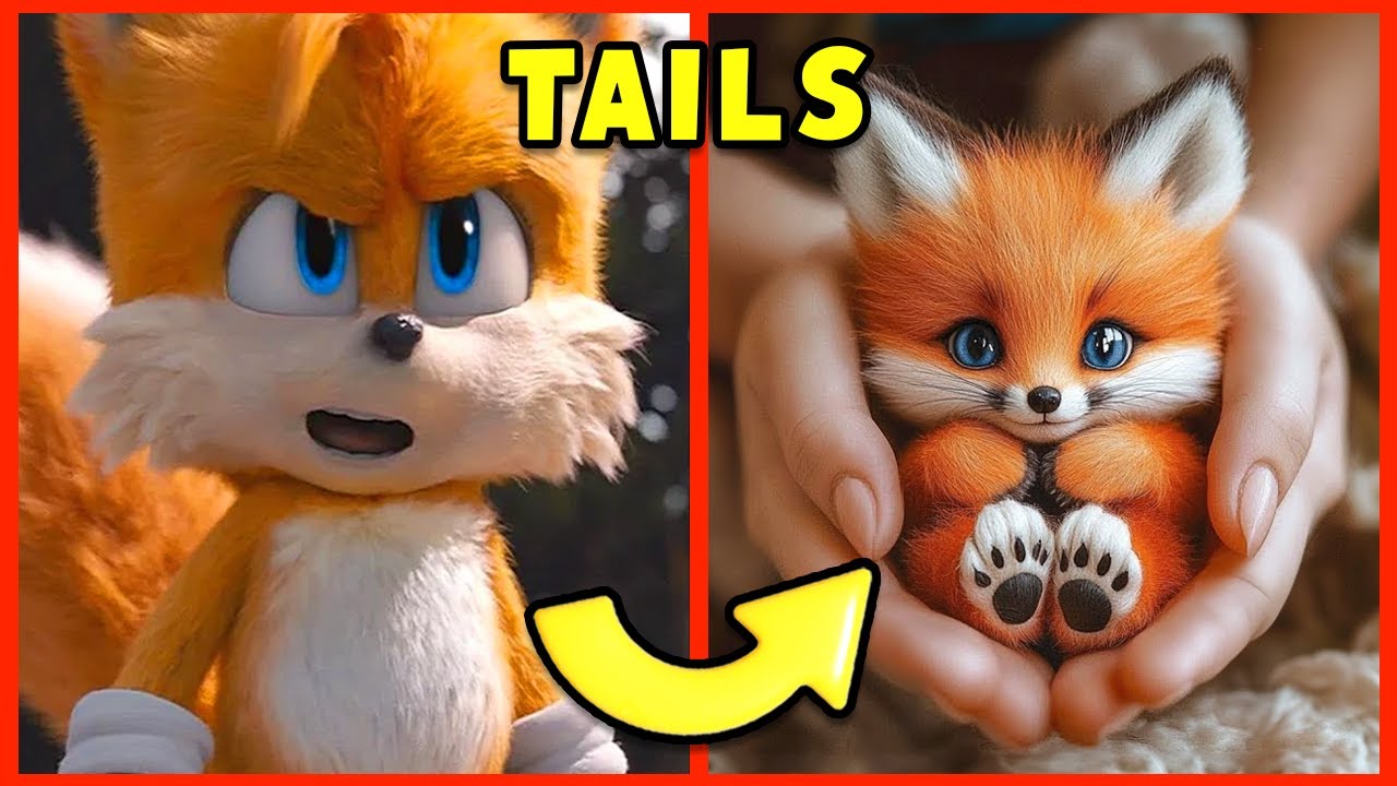 SONIC 3 în VIAȚA REALĂ +🎵 Ghicește Meme-ul Sonic și Dansează după Vocea lor 🦔🔵