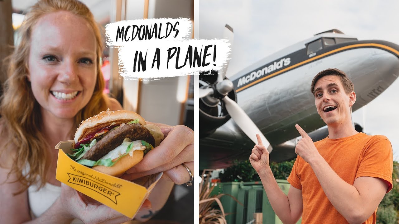 Trying a KIWI BURGER at WORLD’S COOLEST MCDONALD’S! 🇳🇿 (Taupo, New Zealand)