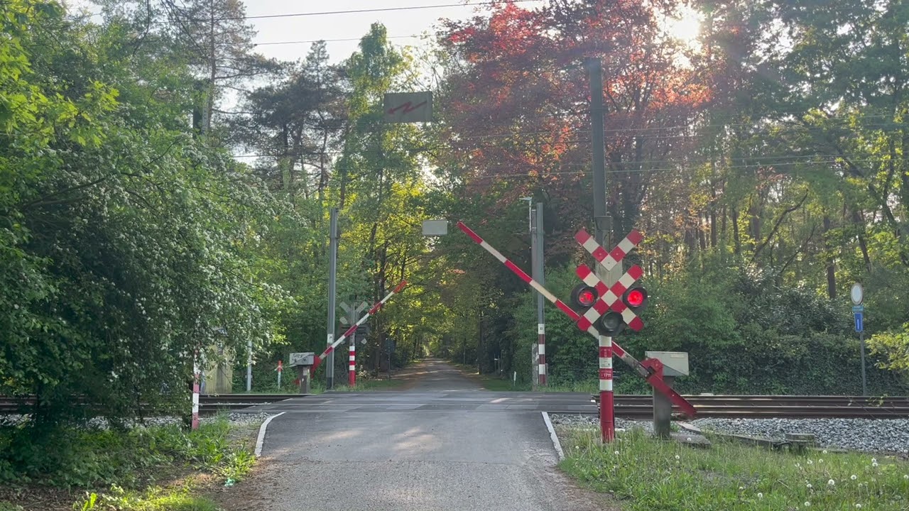 Spoorwegovergang Essen (B) // Overweg // Railroad Crossing