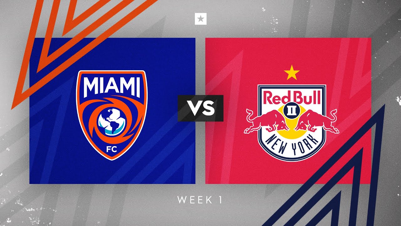 The Miami FC vs. New York Red Bulls II: March 12, 2022
