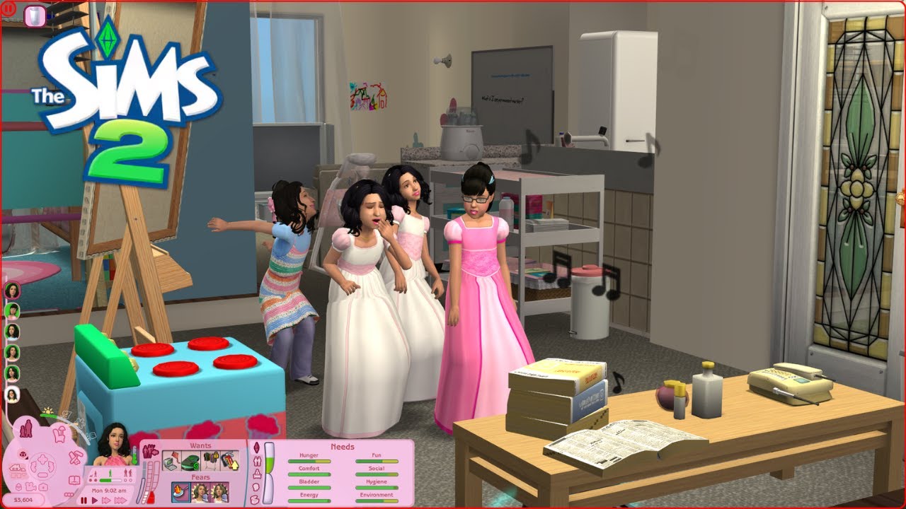 TEEN MOM RAISING 5 KIDS!!! 🍼 MOVING TO A NEW HOME | sims 2 longplay no commentary #9
