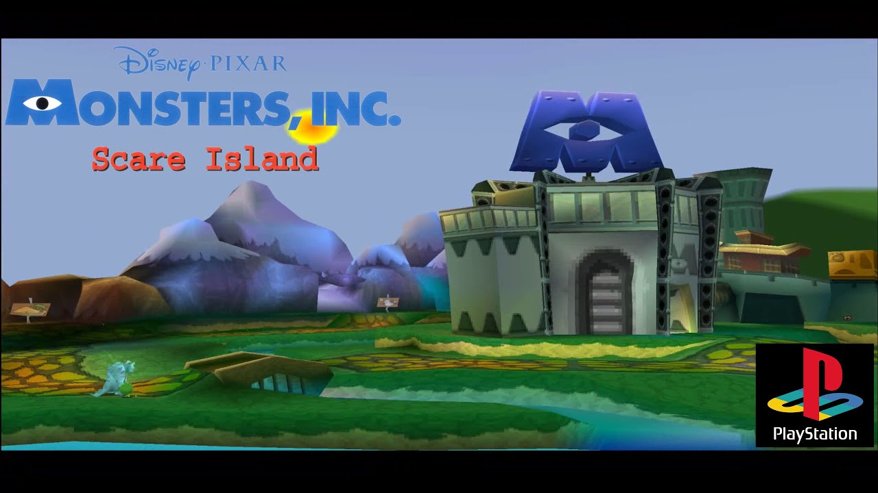 Disney Pixar: Monsters, Inc. Scare Island (PlayStation) 100% Walkthrough 4K - Part 1 (Orientation)