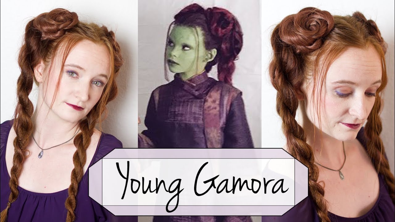 Hair Tutorial for Young Gamora in Marvel's Avengers: Infinity War
