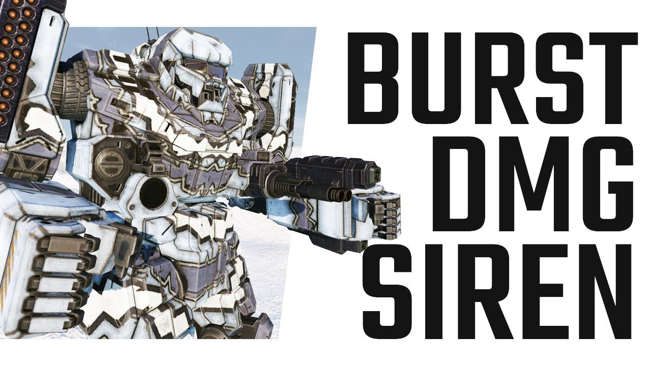 Burst Damage Siren (Banshee Solaris Hero Mech) - Mechwarrior Online The Daily Dose #536