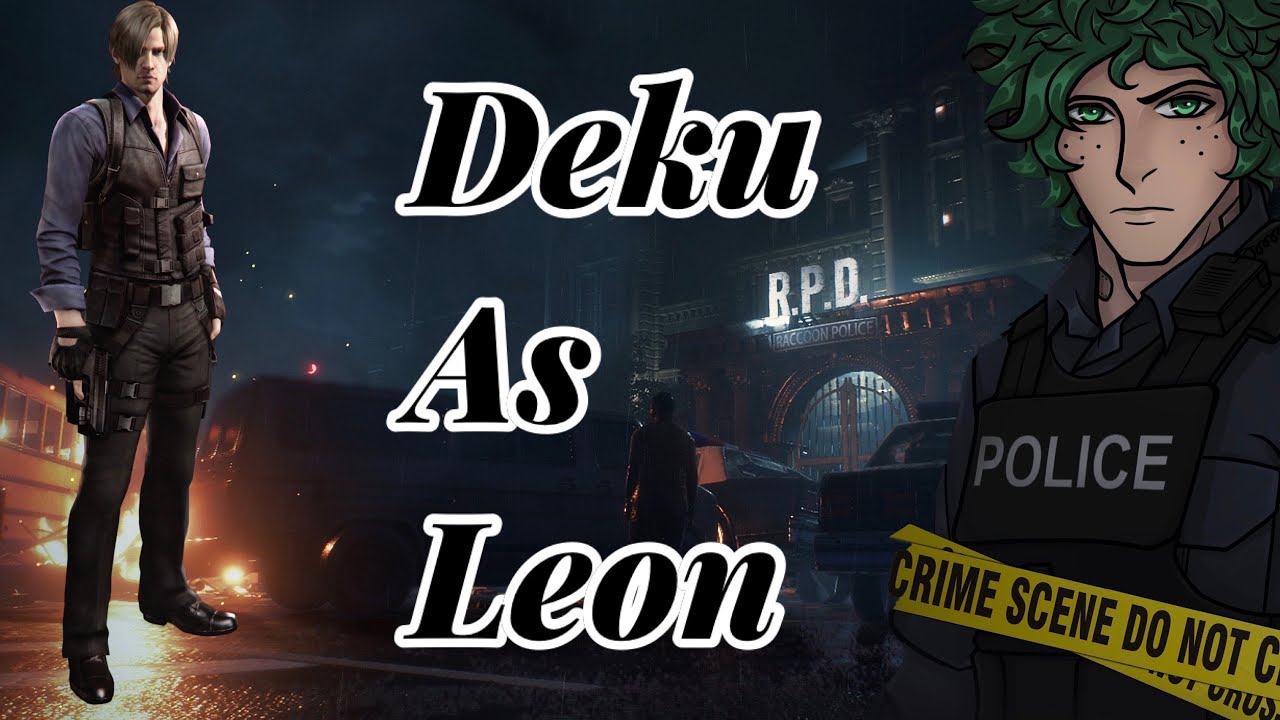 Mha reacts to deku as Leon s Kennedy  (plus UA is a college)