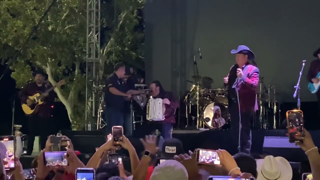 Ramon Ayala y Los Bravos del Norte at Palomino Fest 2023.