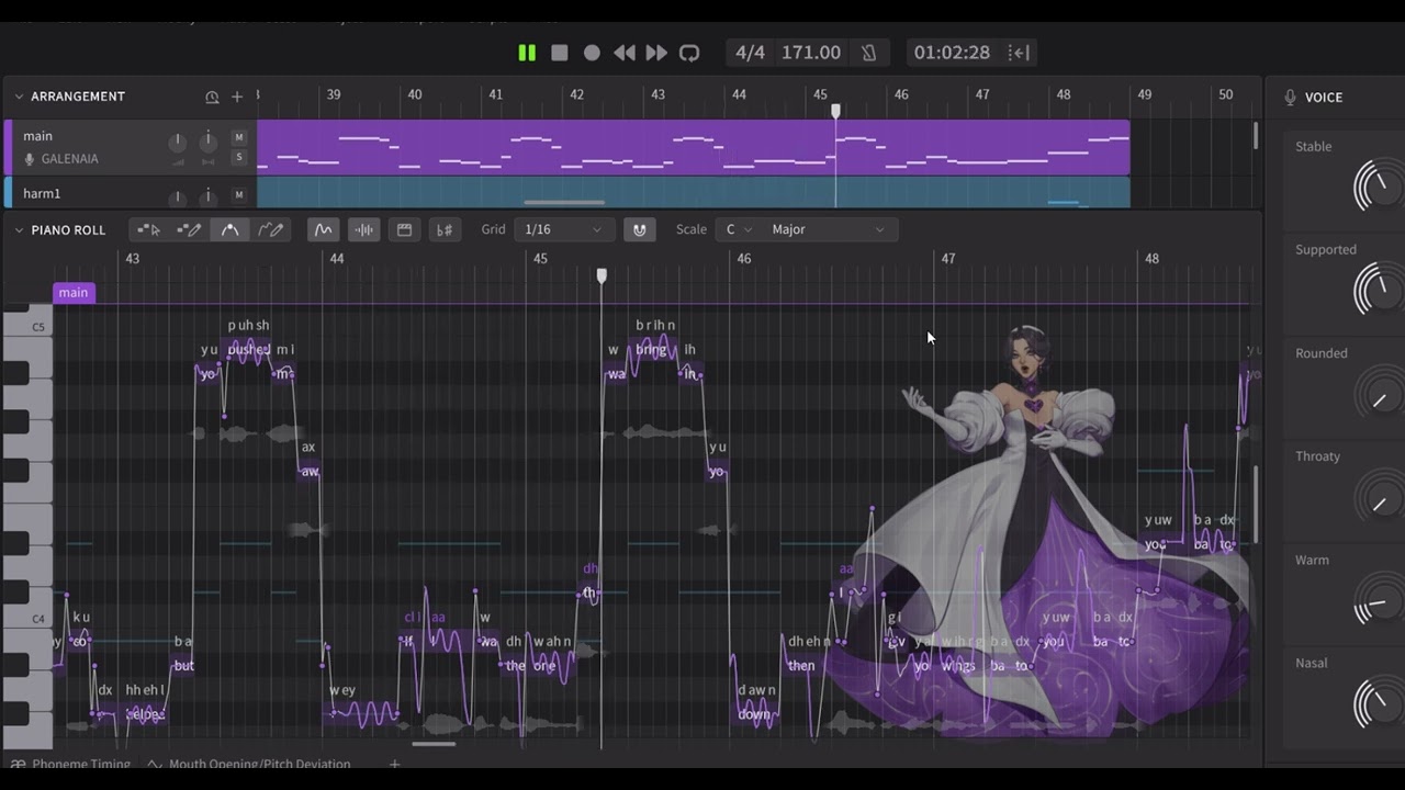 【SynthV Original】 Overshadow 【Galenaia】