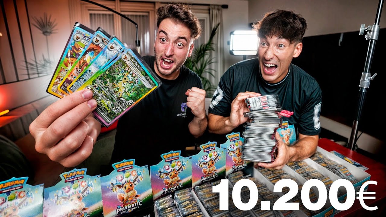 ABRIMOS 10.200&euro;,  PARA CONSEGUIR EL GOD PACK DE PRISMATIC EVOLUTIONS!!