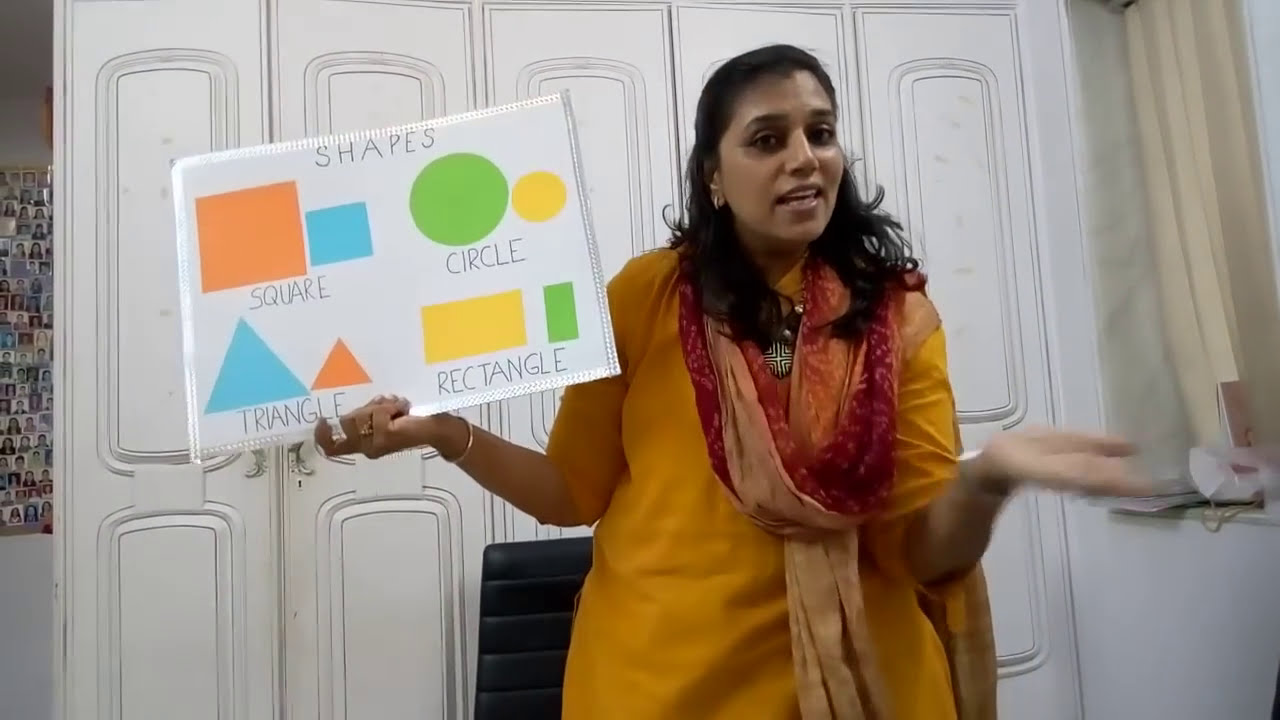 Mumbai Montessori Teacher Training Institute Govt ECCE📞+91-9833119953 Teach Shapes to Nursery Kids