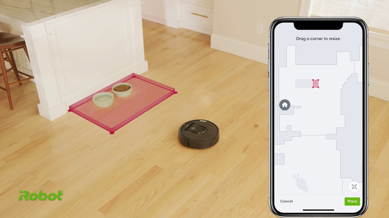 Stays in bounds with Keep Out Zones | Roomba&reg; i-series| iRobot&reg;