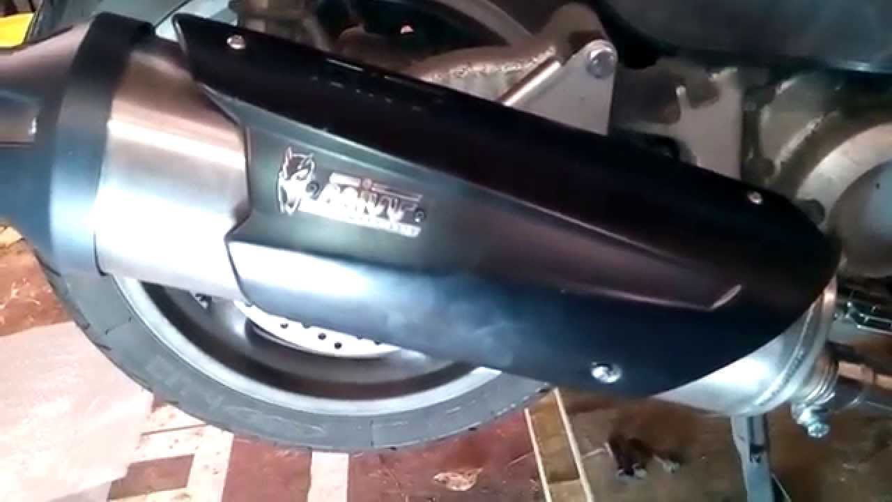 Honda SH300i Sports exhaust