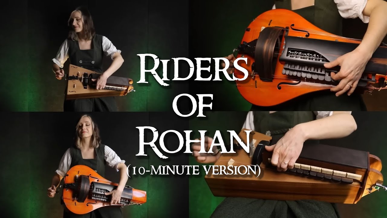 10 minutes of RIDERS OF ROHAN on the hurdy-gurdy