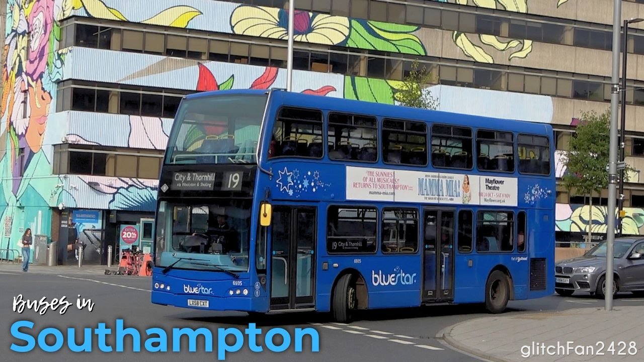Buses in Southampton, England 2025