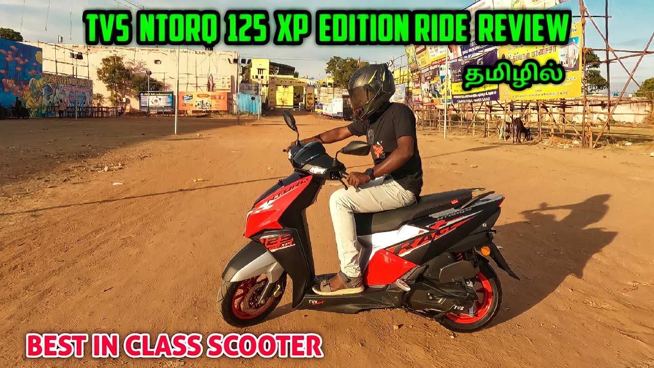 Tvs Ntorq 125 race xp edition ride review tamil 🔥 Best in class scooter 🔥
