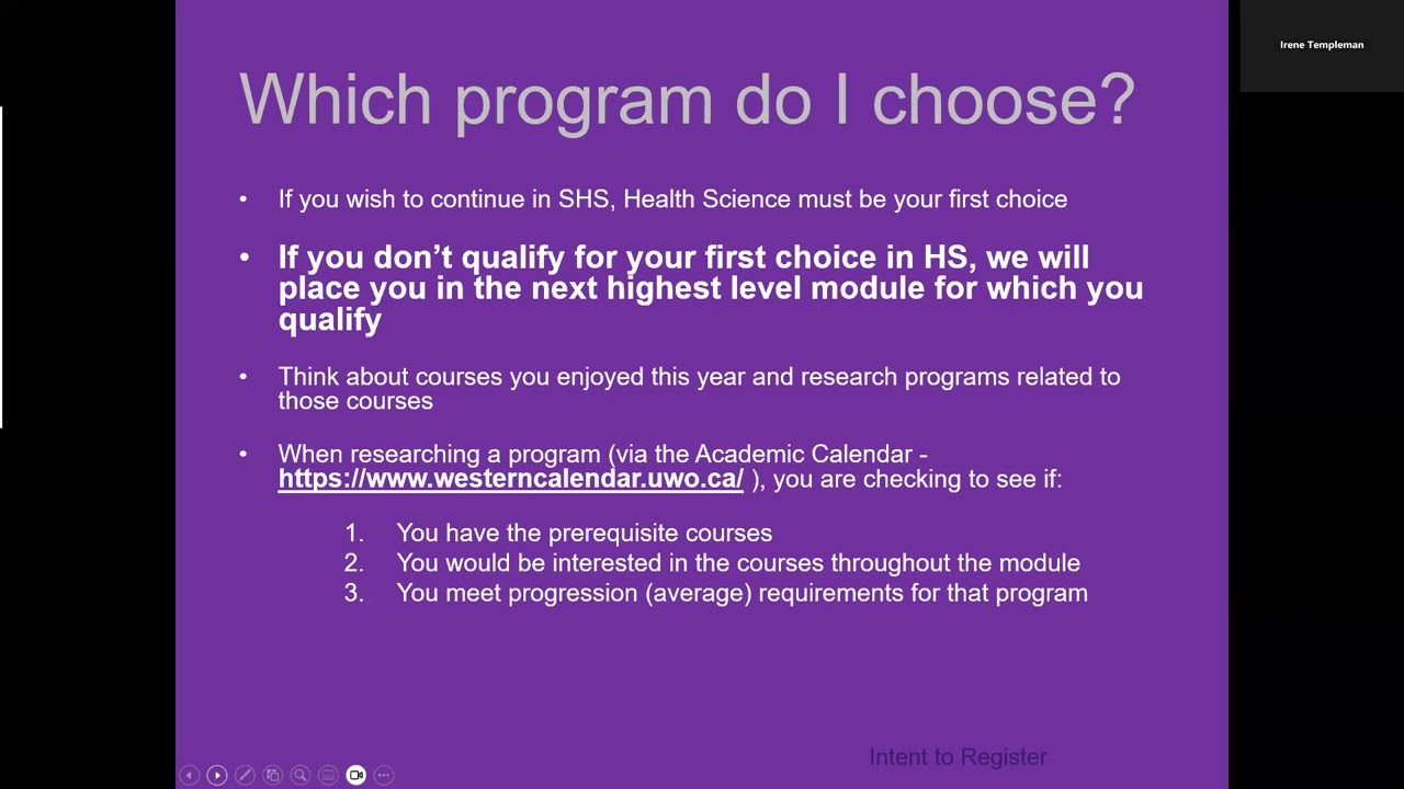 School of Health Studies ITR Presentation - Feb 2025